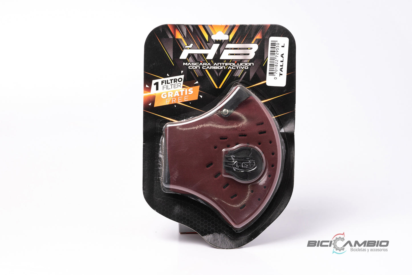 TAPABOCAS HB CARBON ACTIVO