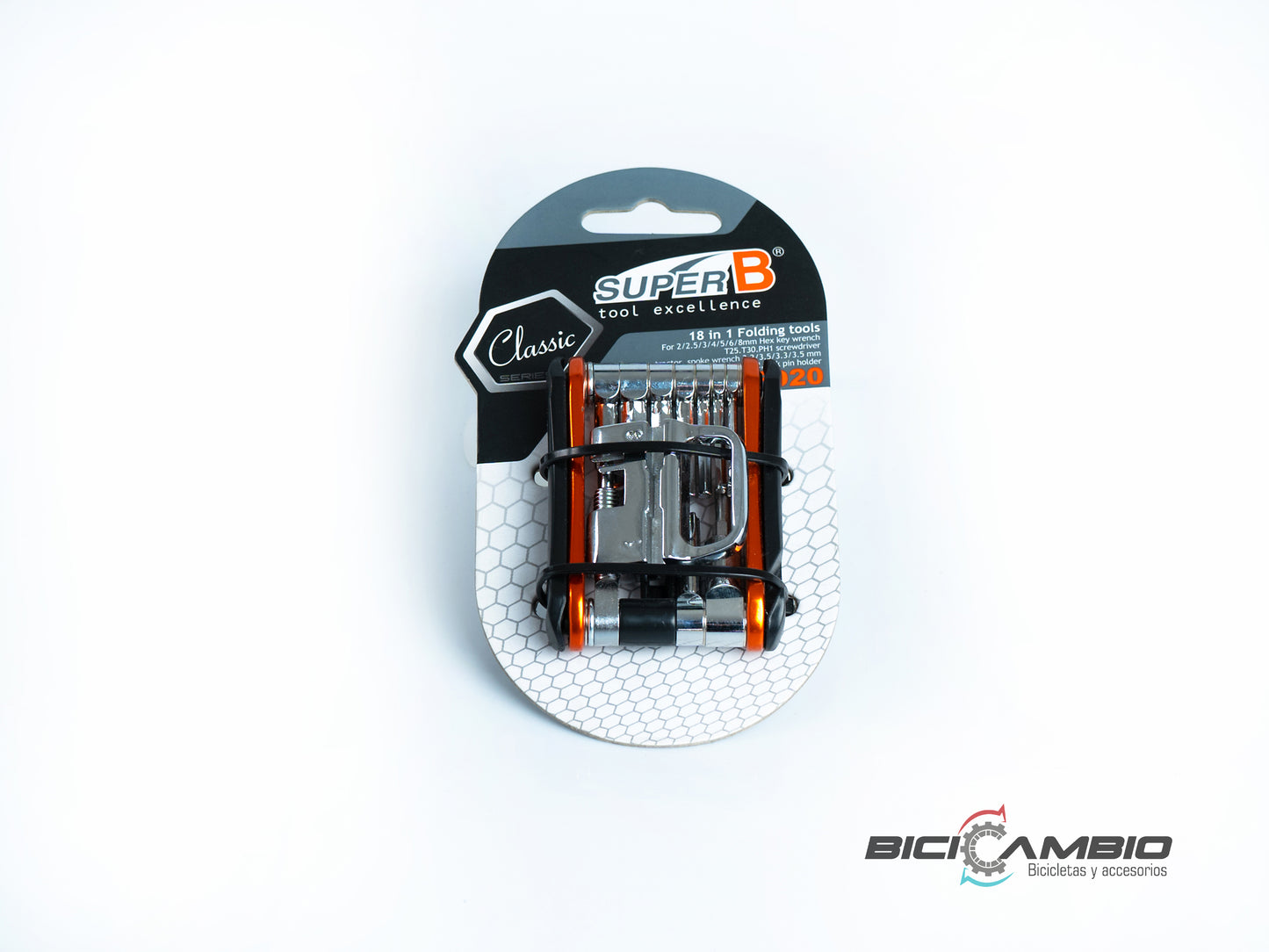 HERRAMIENTA SUPER B TB-FD20 ORANGE