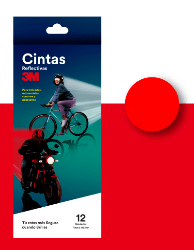 CINTA 3M REFLECTIVA (CAJA X 12 UNIDADES)