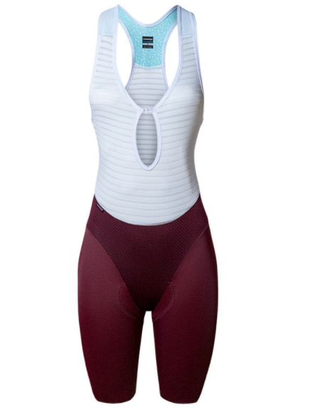 PANTALONETA SUAREZ THE NEO LUXE MERLOT TIRANTES DAMA