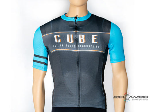 JERSEY CUBE BLACKLINE GRIS-AZUL